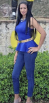 tall Dominican Republic girl Alexandra from Santiago DO40617
