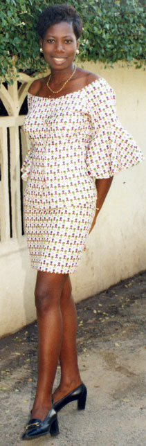 Date this passionate Ivory Coast girl Claire from  A9784