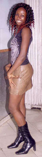 Date this athletic Cameroon girl Judith from Douala A9938