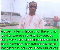 Date this delightful Sierra Leone man Blessing from Freetown SL5