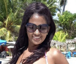 good-looking Dominican Republic girl Carolina from Santo Domingo DO40871